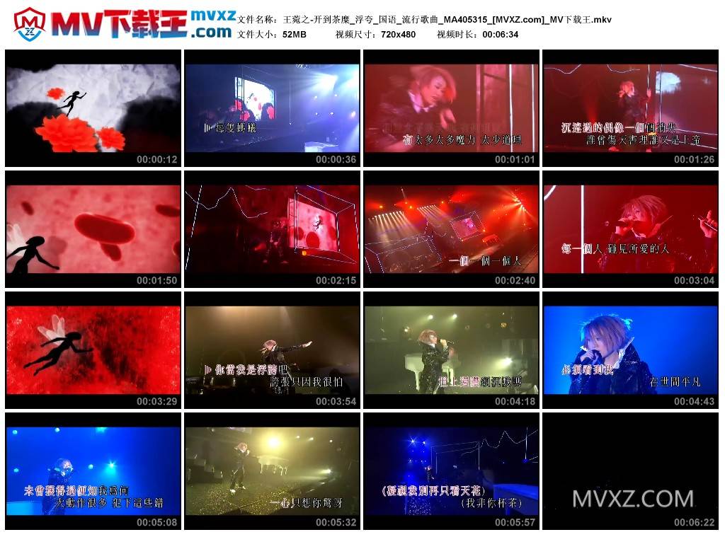 王菀之-开到茶糜_浮夸_国语_流行歌曲_MA405315